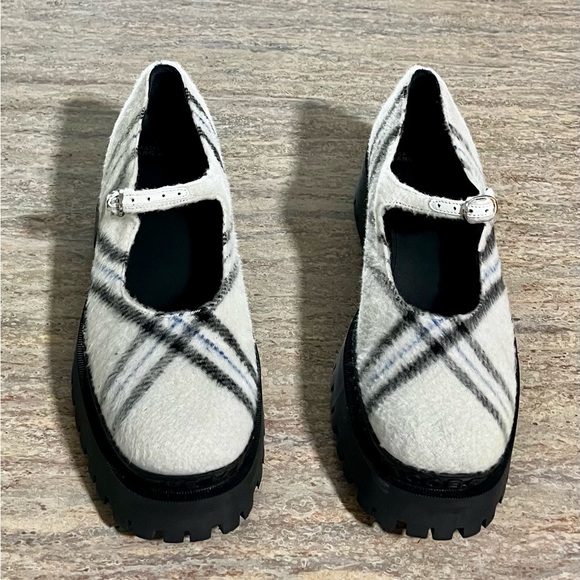 THE MARY JANE MARC JACOBS PLAID Women's Platform Shoes - Picture 1 of 16